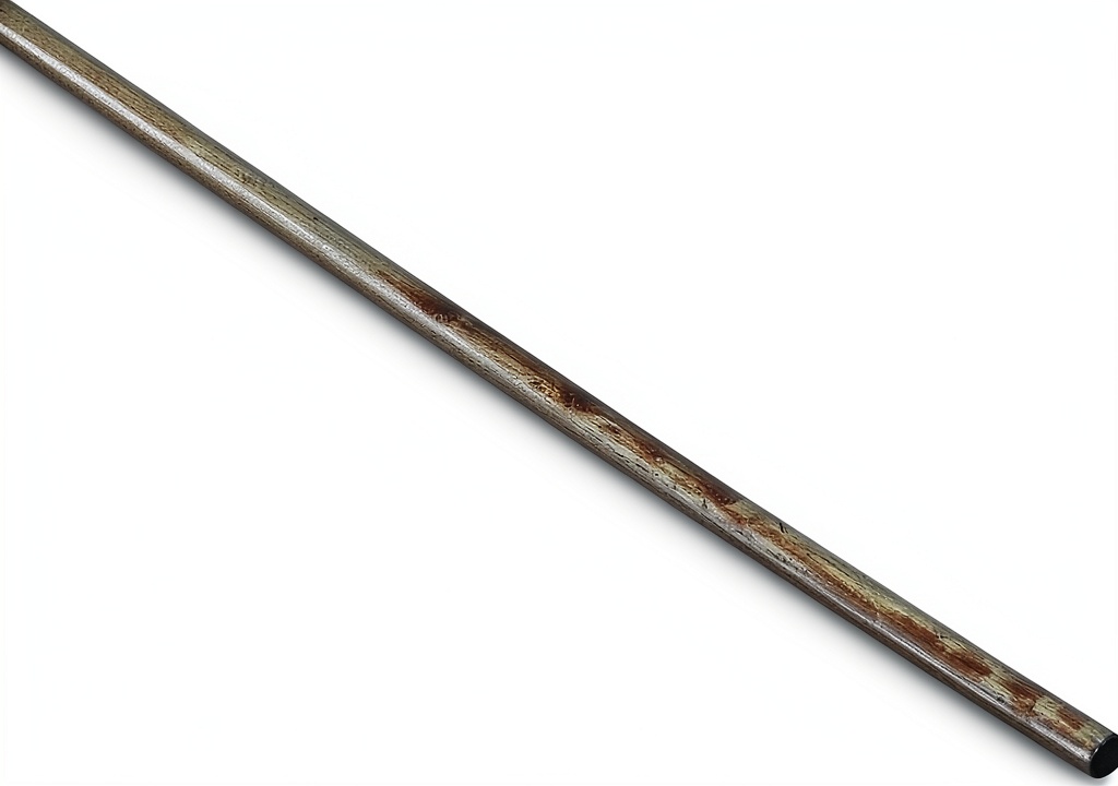 Stanley National steel rod displayed in an industrial setting