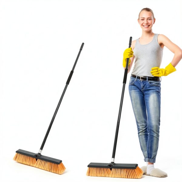 PBHEPJ Push Broom Heavy Duty Outdoor Floor Cleaning-2