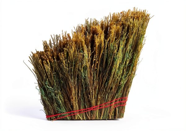 COASTWIDE Corn Broom Natural Wood Handle Multi Surface-3