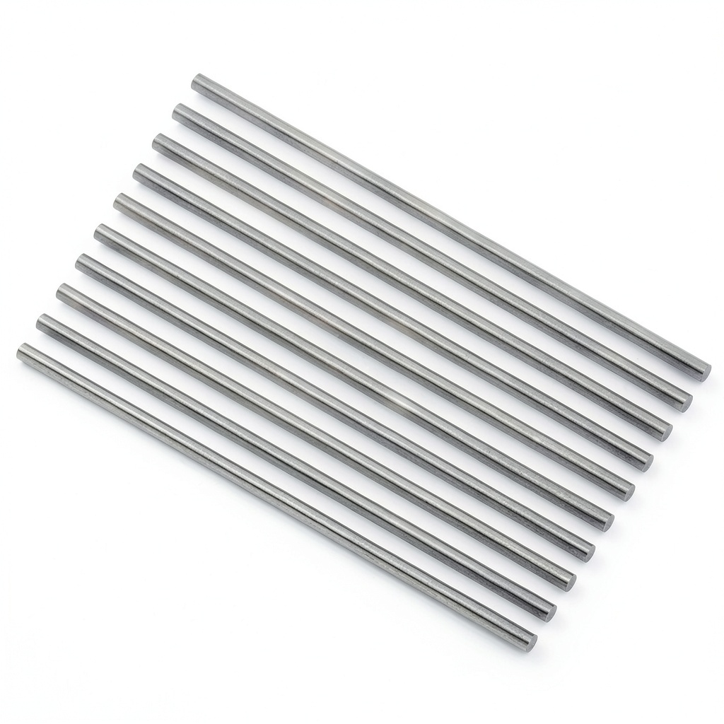 Installing uxcell High Speed Steel Rods Industrial Tools Replacement on a workbench