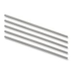 uxcell High Speed Steel Rods Round Metal Industrial Parts-0
