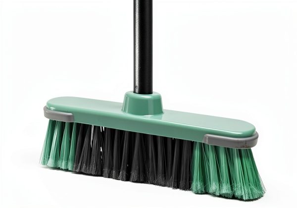 Zthluyc Light Green Broom Soft Bristles Multi Surface-0