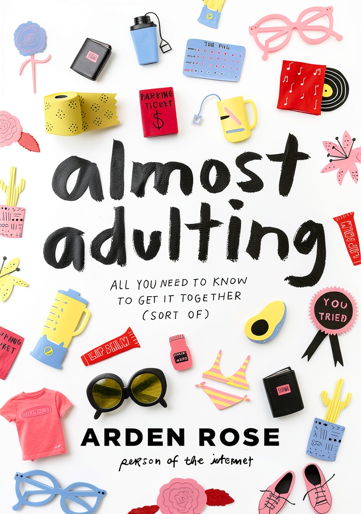 'Illustrated HarperCollins eBook cover showing teen themes'