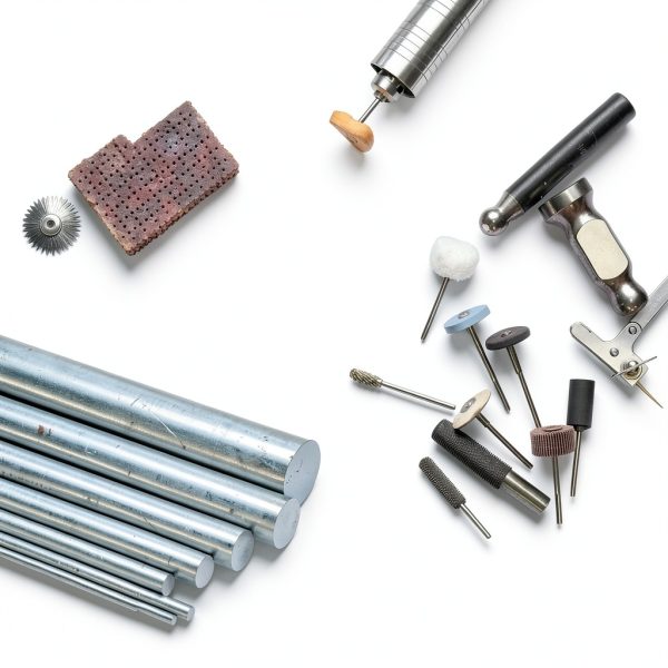 uxcell HSS Steel Rods High Hardness Round Tooling Components-4