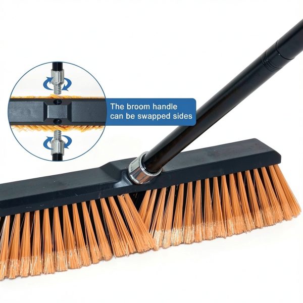 PBHEPJ Push Broom Heavy Duty Outdoor Floor Cleaning-5