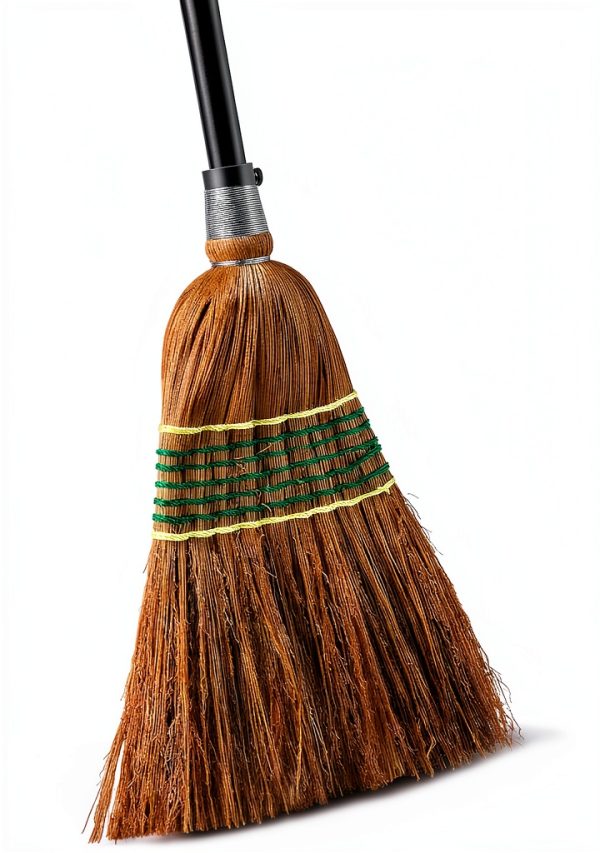 Heavy Duty Corn Broom Yocada Black 13in Push-6
