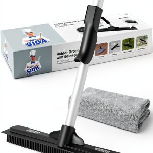 Pet Hair Removal Rubber Broom MR.SIGA 61in-0