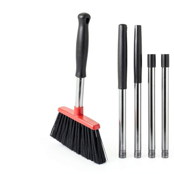 nacena Angle Broom Black-red 4 Pack-4