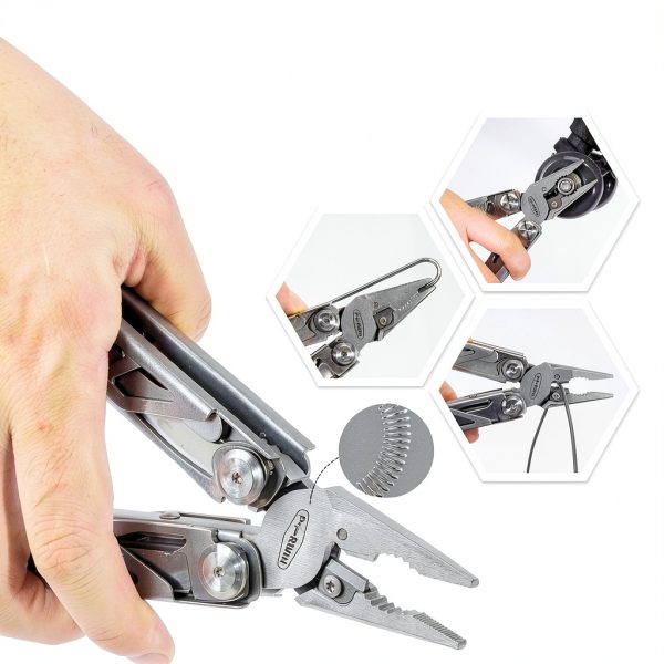 Multitool PERWIN 17-in-1 Stainless Steel Knife with Self-Locking-3