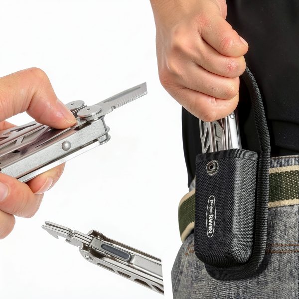 Multitool PERWIN 17-in-1 Stainless Steel Knife with Self-Locking-2