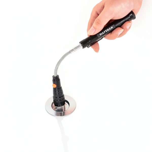Telescoping Magnetic Pickup Tool with Extendable Flashlight, Unique Mens Gifts for Dad, Husband, Grandpa & Boyfriend – Christmas Gifts, Stocking Stuffers, White Elephant Gifts-6