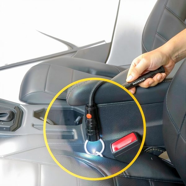 Telescoping Magnetic Pickup Tool with Extendable Flashlight, Unique Mens Gifts for Dad, Husband, Grandpa & Boyfriend – Christmas Gifts, Stocking Stuffers, White Elephant Gifts-5